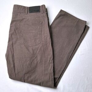 English Laundry Mens Straight Leg 5-Pocket Jeans Brown Size 38x32 Cotton Stretch